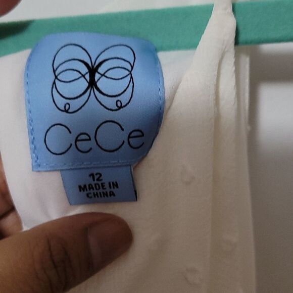 CeCe Cascade Ruffle Sleeveless Halter Dress - Picture 6 of 6